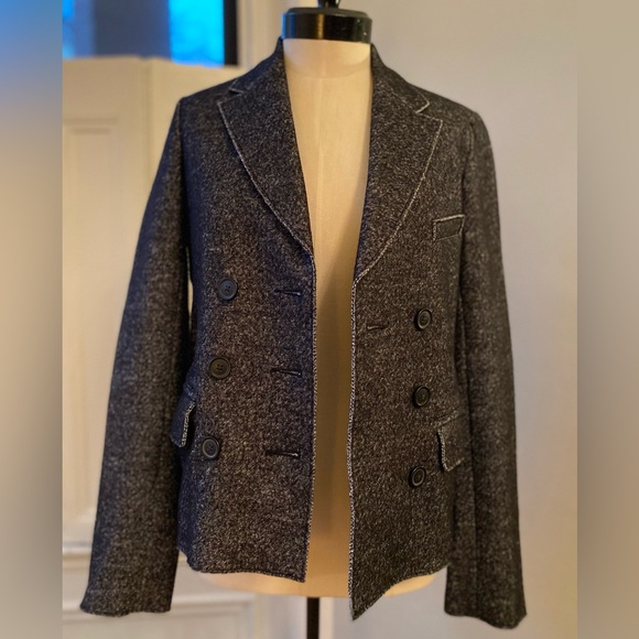 J.Crew herringbone women’s size 4 blazer - Picture 2 of 8